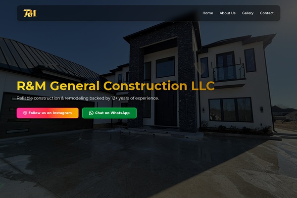 RM General Construction